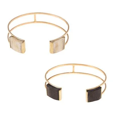 Simple beaded bangle bracelets for women-Taipei Bracelet