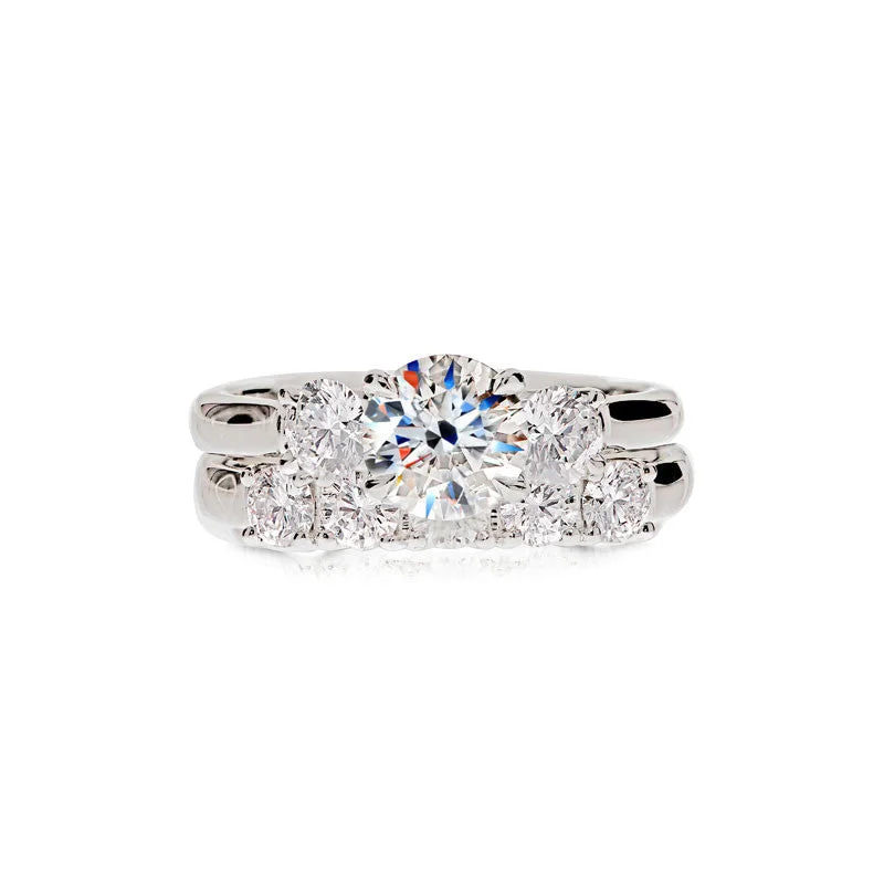 vintage rings for engagements-Devotion Catherine Engagement Ring