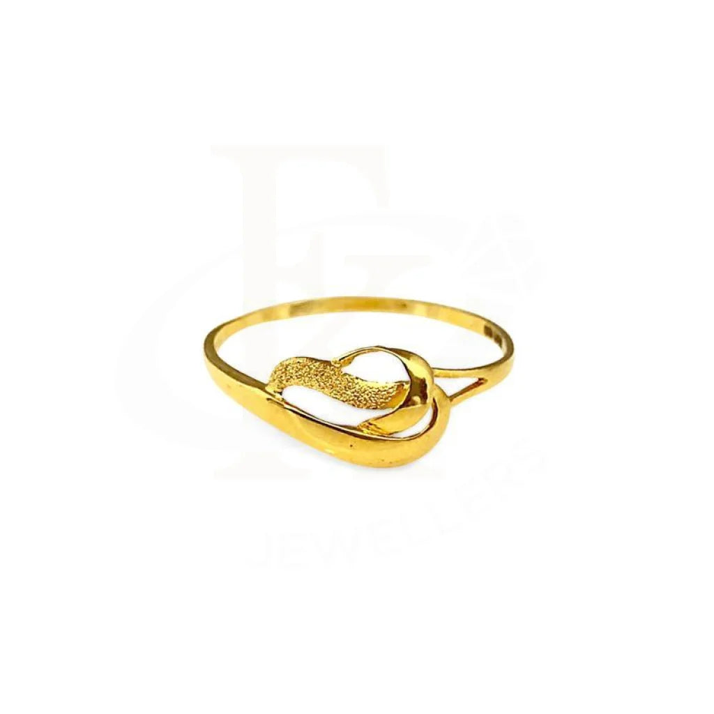 affordable custom wedding bands-Gold Ring 18KT - FKJRN1298