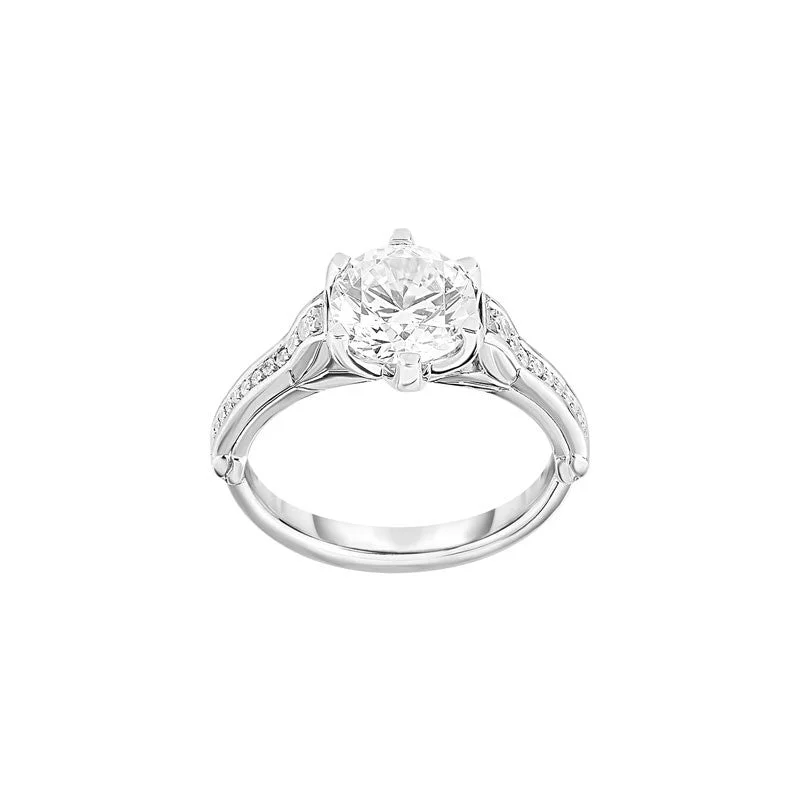 unique engagement rings for men-Aberlour Round Brilliant Diamond Engagement Ring