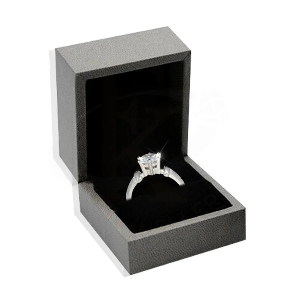 classic promise rings with diamonds-Silver 925 Ring - FKJRN1320