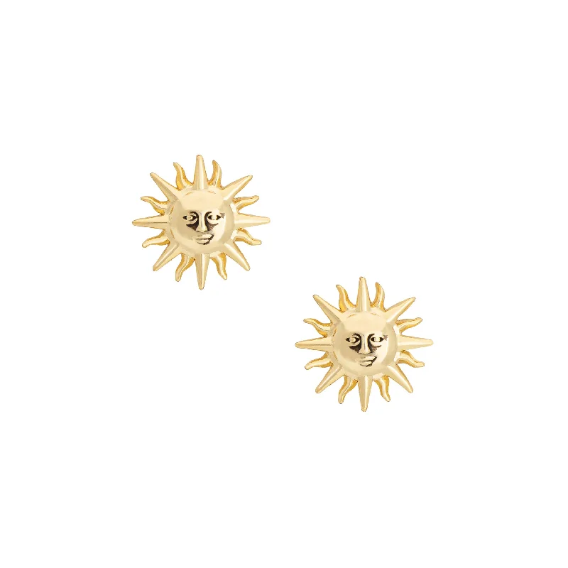 fun geometric ear cuffs for modern fashion -Solis Studs