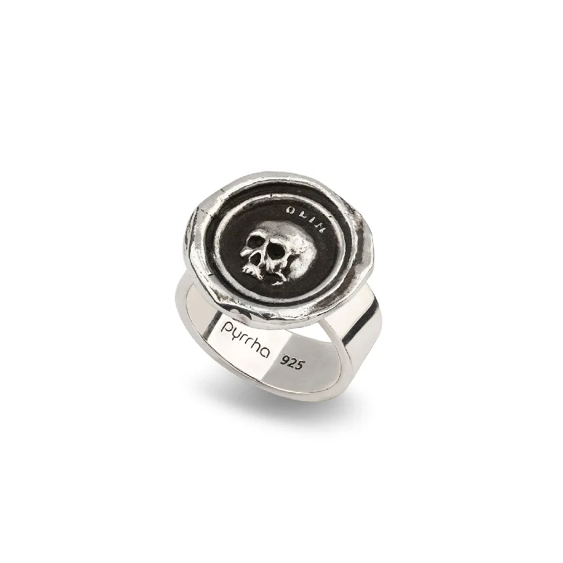 men’s rings with engraved designs-What Once Was Talisman Ring