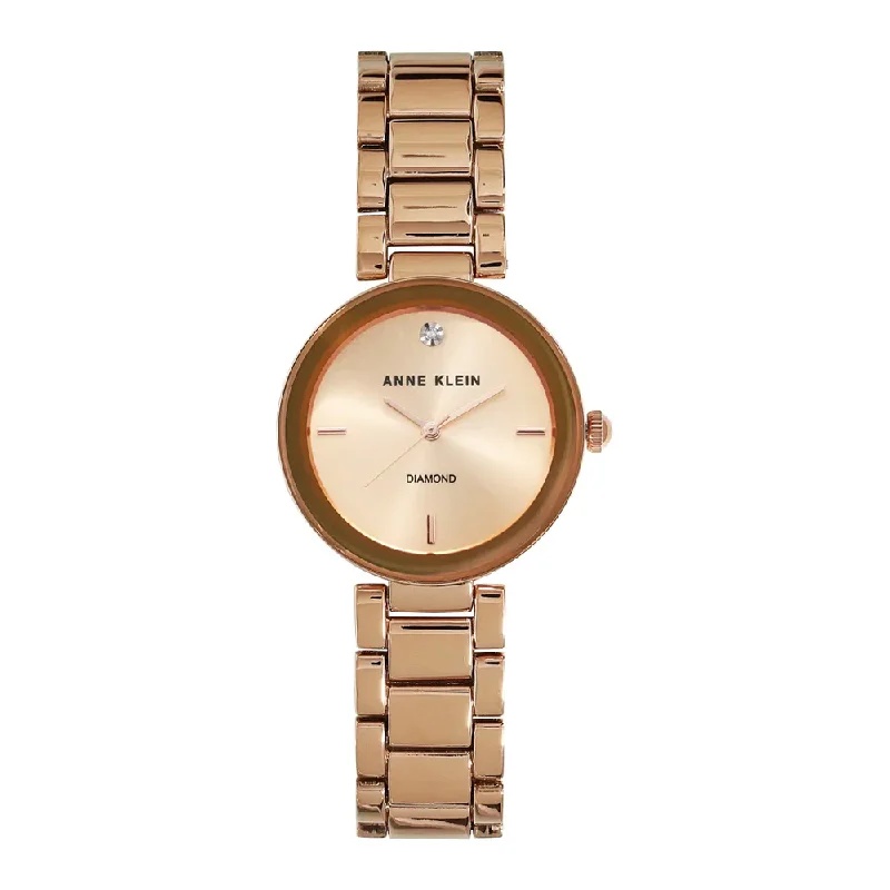 luxury watches with unique case designs for men -Anne Klein NBAK1362RGRG Analog Watch For Women