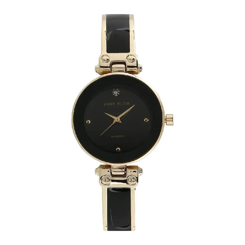 women’s watches with elegant stainless steel bands -Anne Klein NBAK1980BKGB Analog Watch For Women