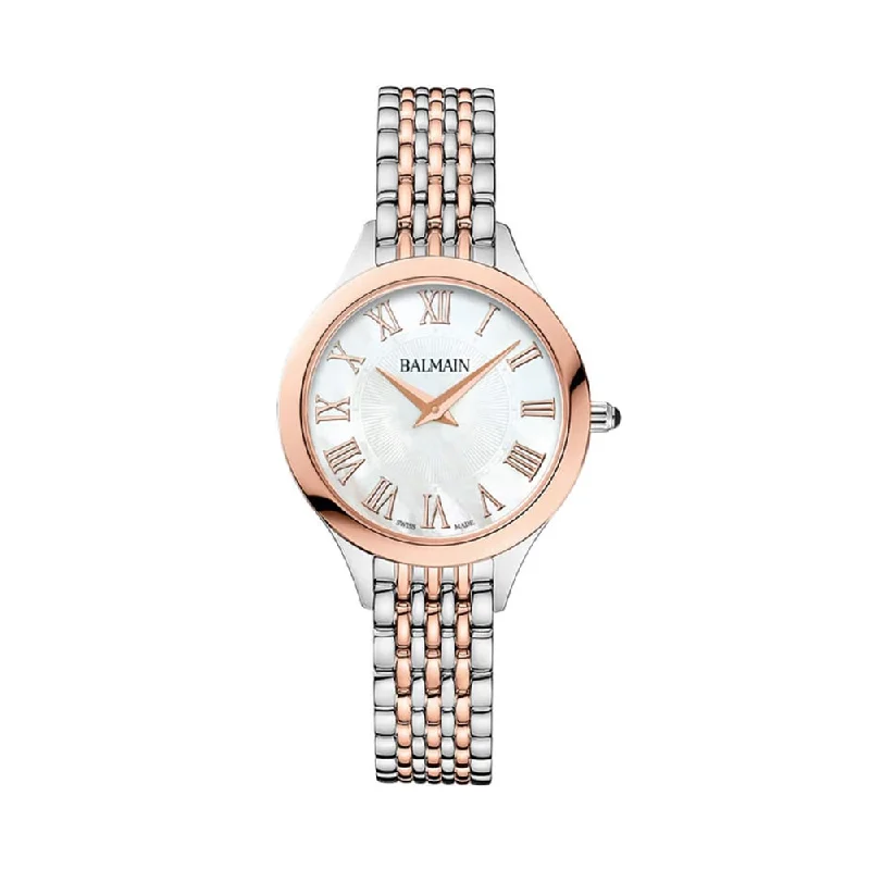 classic men’s watches with leather and metal combination -Balmain B3918.33.82 Women Watch