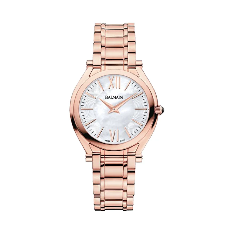 casual watches for women with slim leather straps -Balmain B4159.33.82 Women Watch