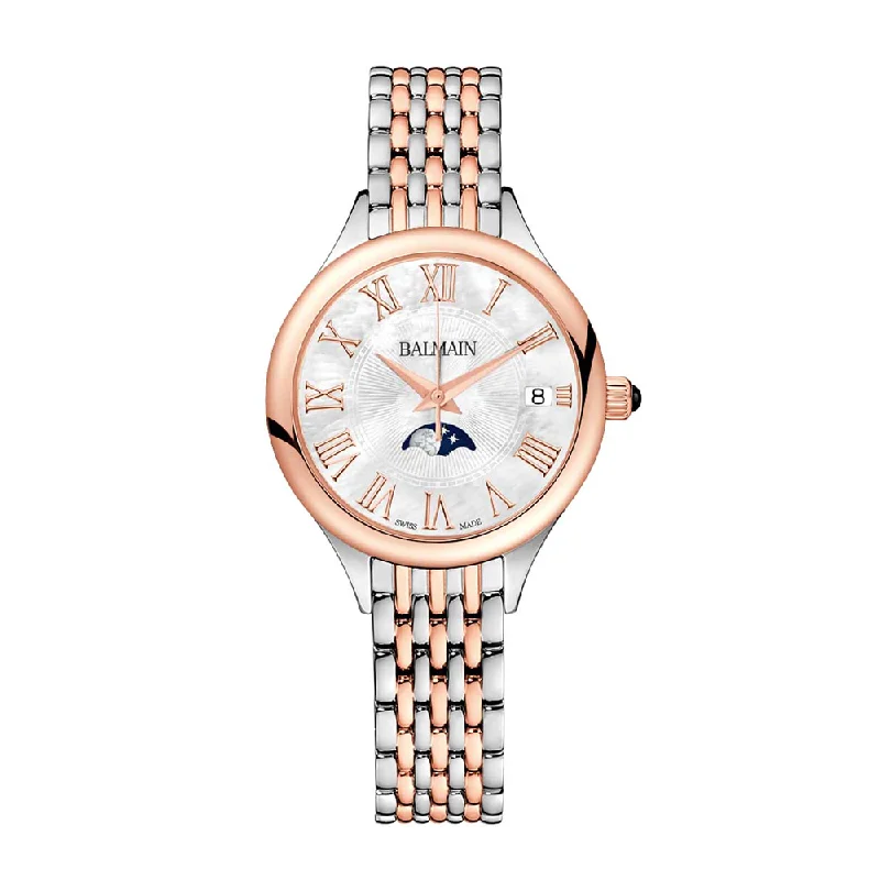 men’s watches with innovative designs -BALMAIN B49183382 Moon Phase Watch For Women