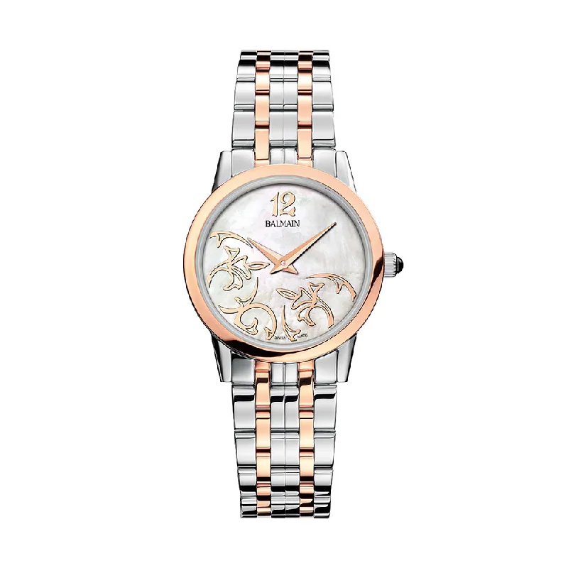 titanium watches with scratch-resistant features -BALMAIN B85583386 Beleganza Lady II Watch For Women