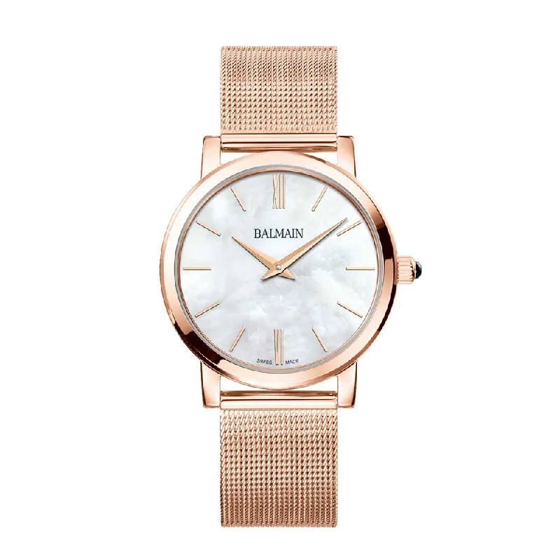 automatic watches for men with vintage style -Balmain ELEGANCE CHIC M Analog White Dial Women Watch B76993382