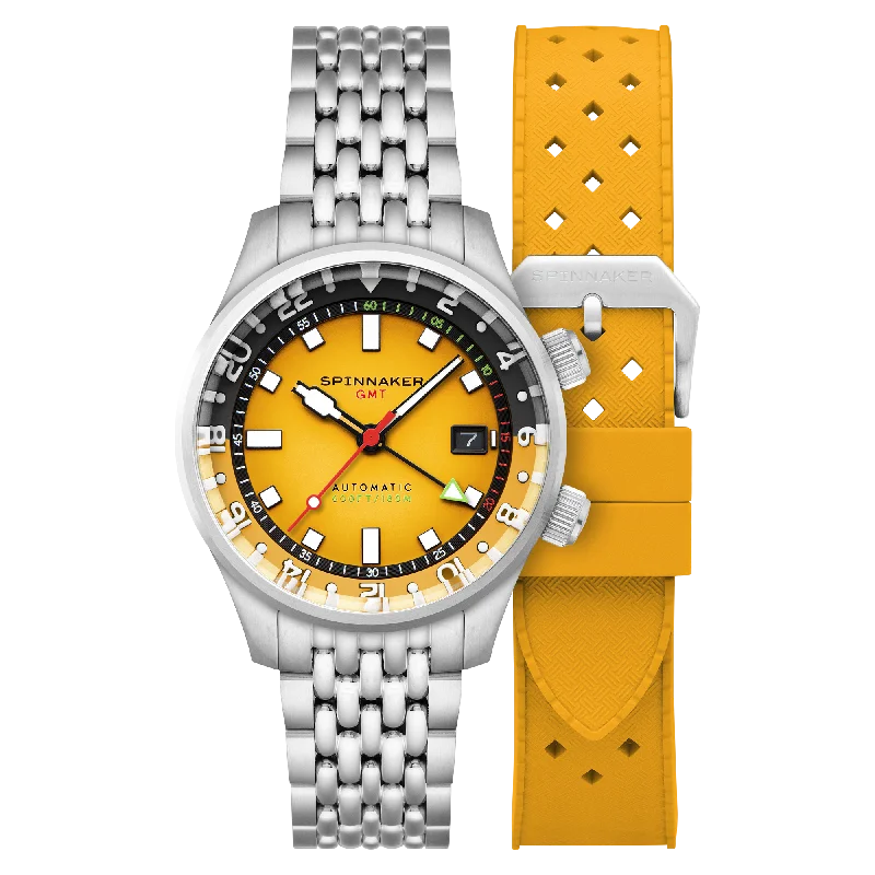 smartwatches for women with customizable bands -Ochre Yellow