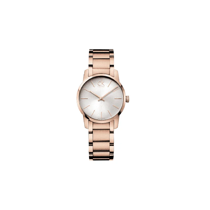 elegant women’s watches with silver dial -Calvin Klein Core Collection K2G23646 For Women