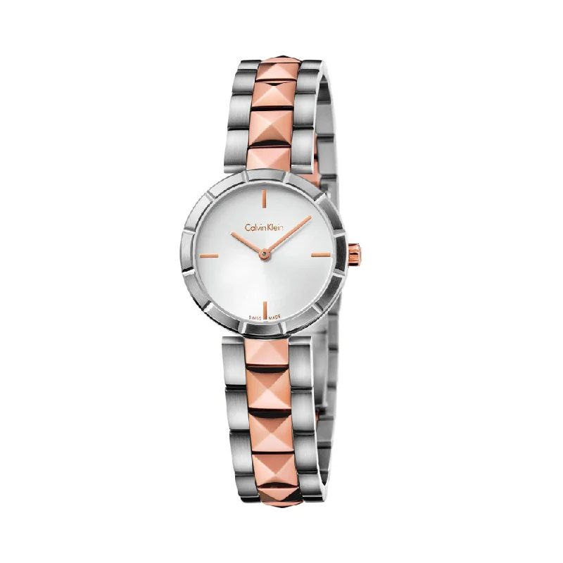 women’s watches with elegant stainless steel bands -Calvin Klein Edge K5T33BZ6 For Women