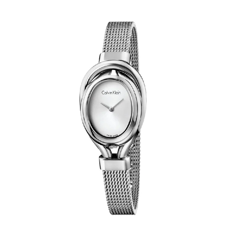 high-end automatic watches with sophisticated designs -Calvin Klein Lively K5H23121 For Women