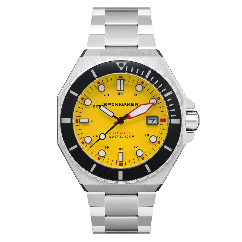 women’s watches with minimalist dials and leather straps -Hornet Yellow