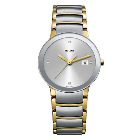 high-end automatic watches with sophisticated designs -RADO Centrix Diamonds Watch for Women R30932713