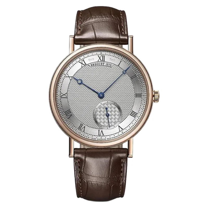 solar-powered watches for outdoor enthusiasts -Breguet Classique Brown Dial Men 40 mm