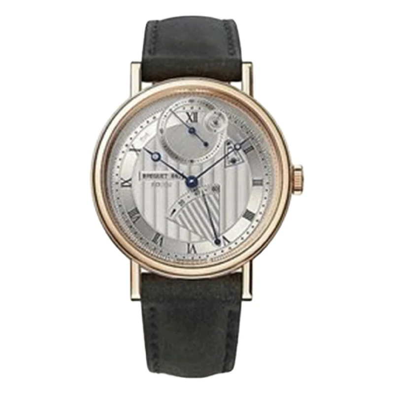 luxury watches with leather bands and diamond accents -Breguet Classique White Dial Men 41 mm