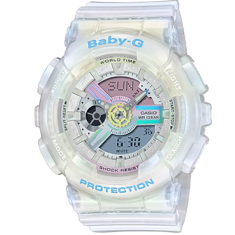 rugged watches with shock resistance for extreme sports -Casio - BA-110PL-7A2DR