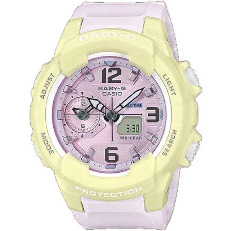 smartwatches for women with customizable bands -Casio - BGA-230PC-9BDR