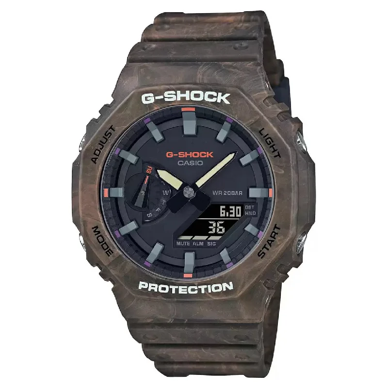 waterproof digital watches for outdoor sports -Casio G-Shock Black Dial Men 45.4mm