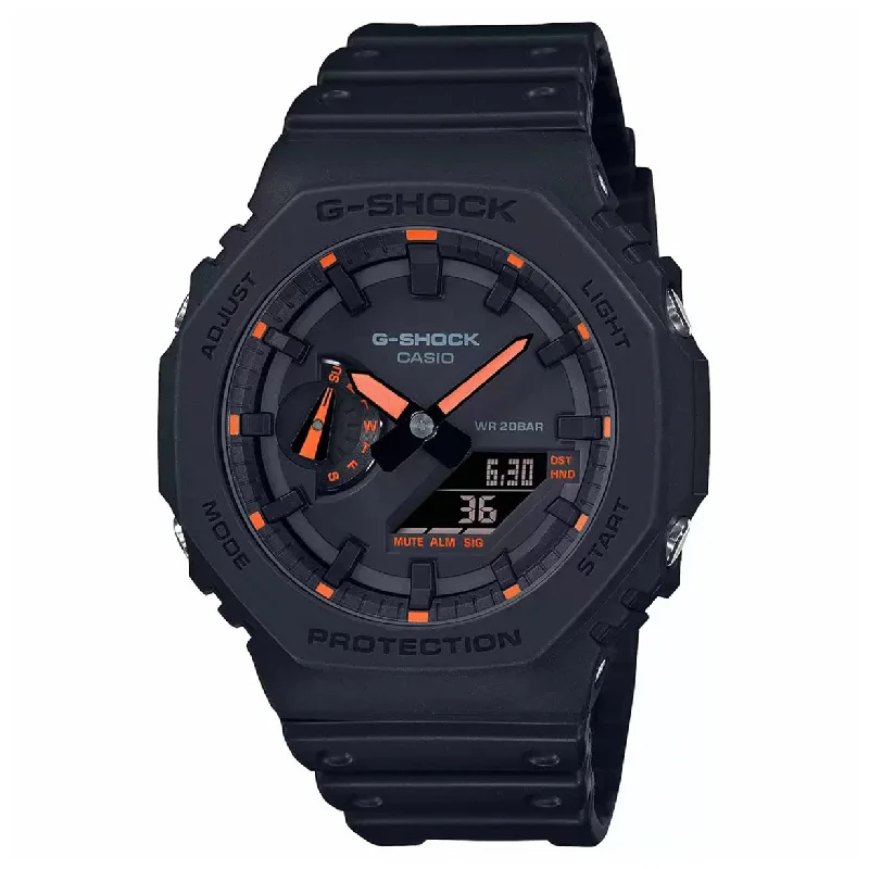 best smartwatches for fitness and health tracking -Casio G-Shock Black Dial Men 45.4mm