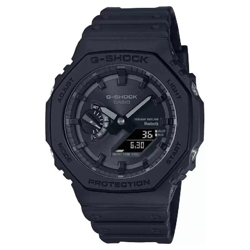 quartz watches for men with date function -Casio G-Shock Black Dial Men 45.4mm