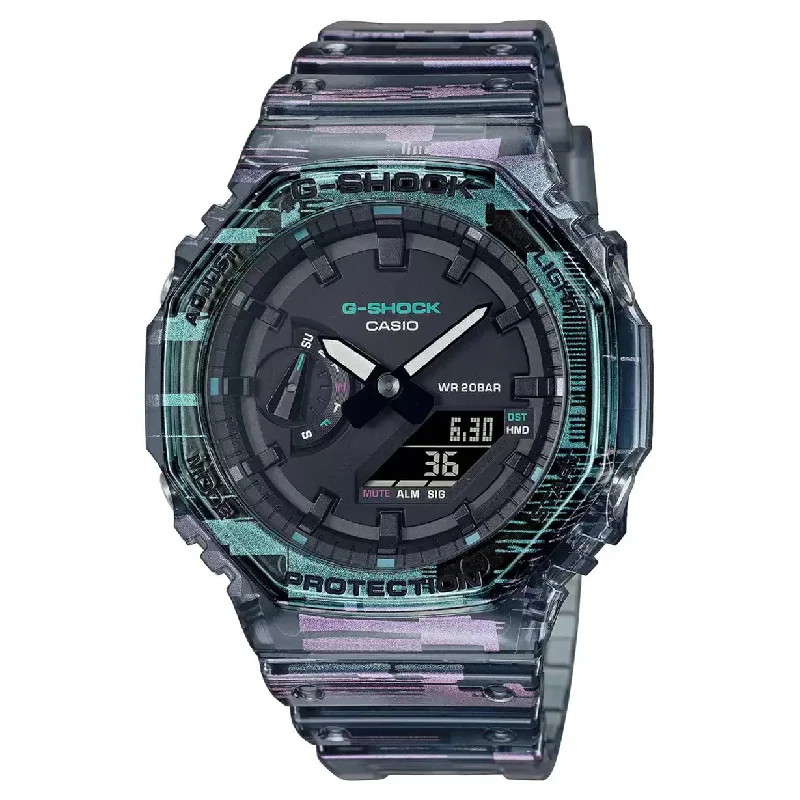 elegant women’s watches with silver dial -Casio G-Shock Black Dial Men 45.4mm