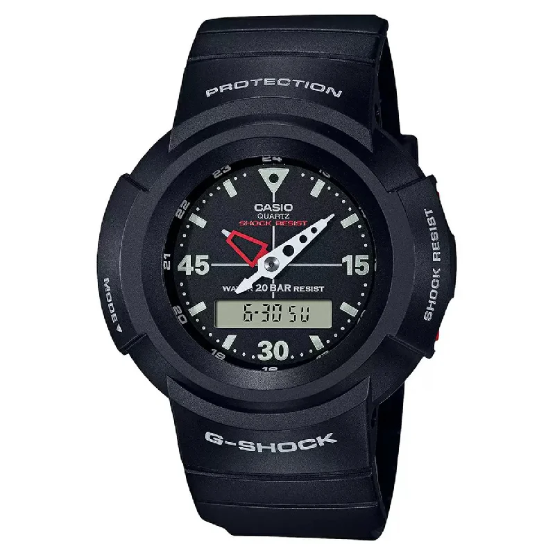 affordable automatic watches for men -Casio G-Shock Black Dial Men 47.7mm