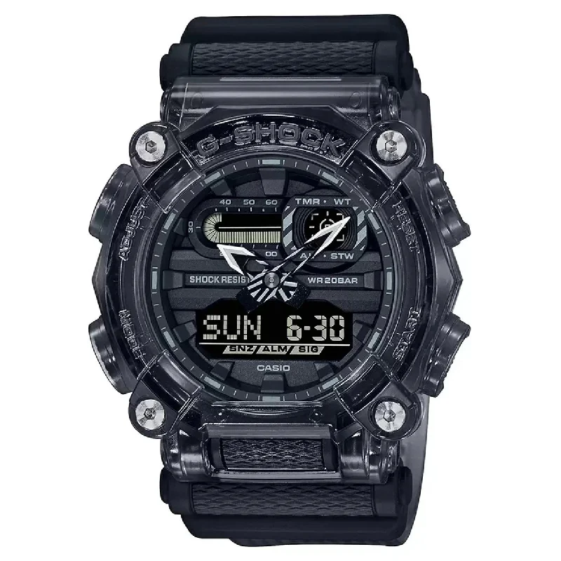 best smartwatches for iPhone compatibility -Casio G-Shock Black Dial Men 49.5mm