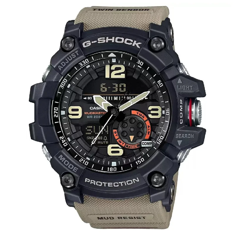 elegant leather watches for women with timeless appeal -Casio G-Shock Black Dial Men 55.3mm