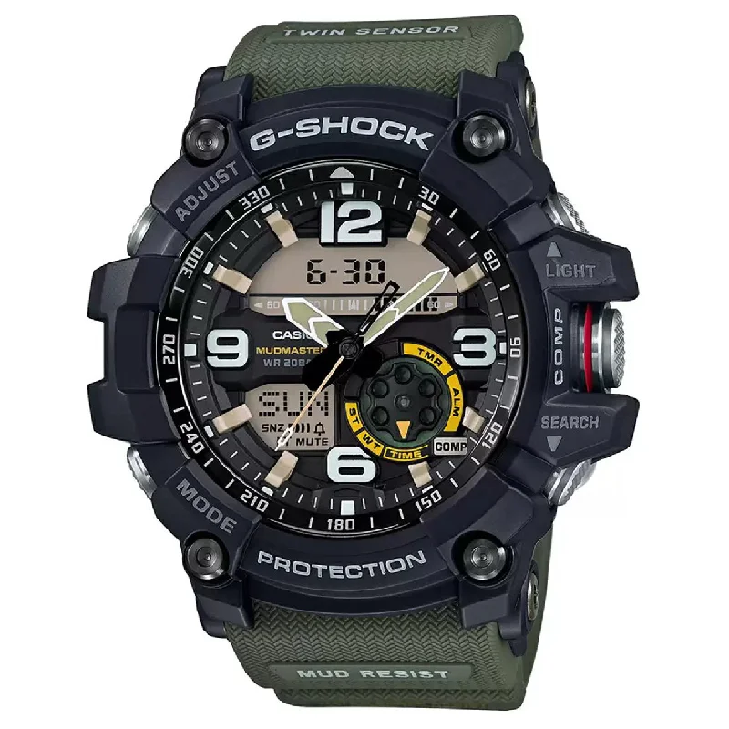 luxury watches with unique features for collectors -Casio G-Shock Black Dial Men 55.3mm