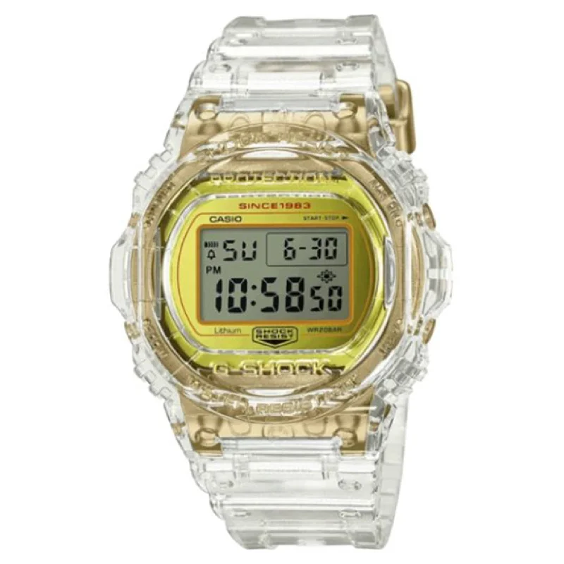 premium watches with advanced movement for men -Casio G-Shock Yellow Gold Dial Men 45.4mm