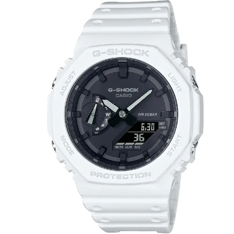 men’s waterproof watches with outdoor features -Casio - GA-2100-7ADR