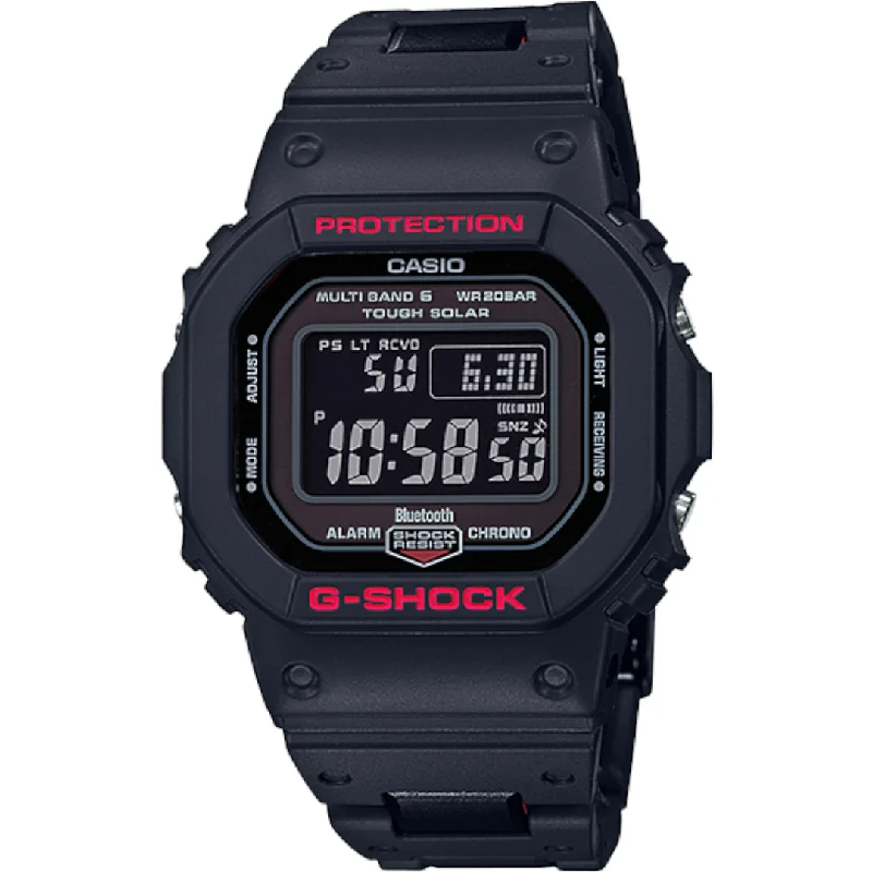 best smartwatch with health tracking features -Casio - GW-B5600HR-1DR