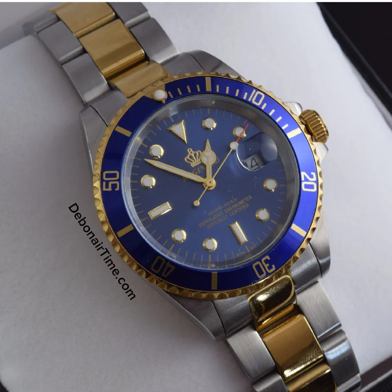 affordable automatic watches for men -Daytona Blue