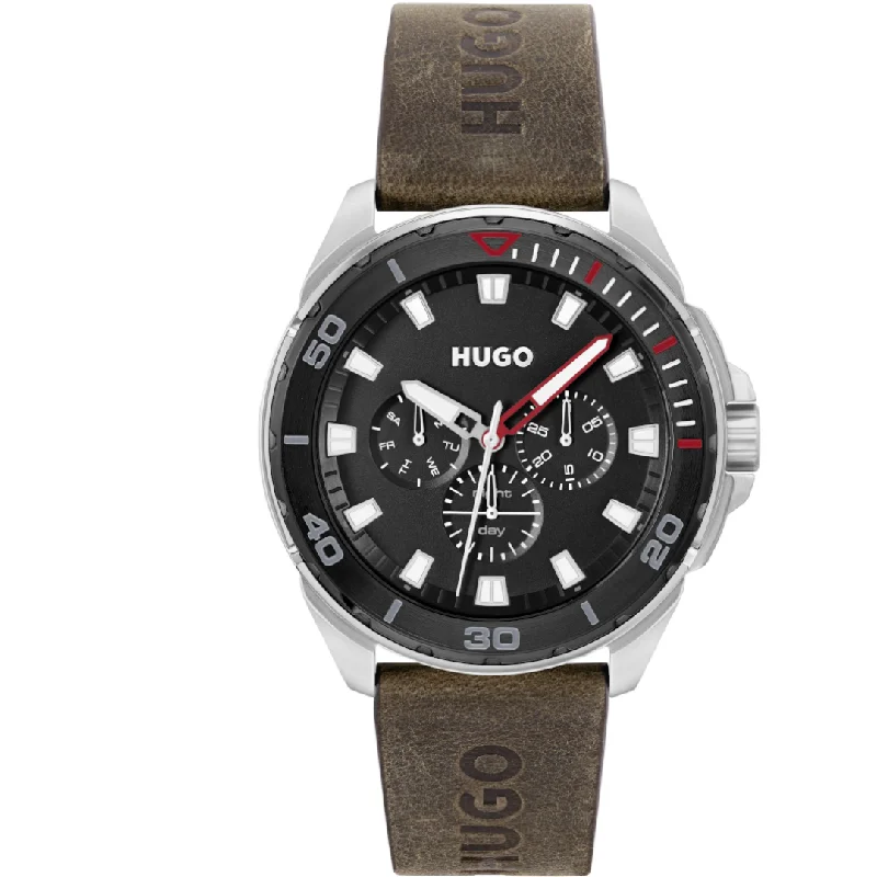 outdoor watches with built-in altimeter and compass -Hugo Boss - HB153.0285