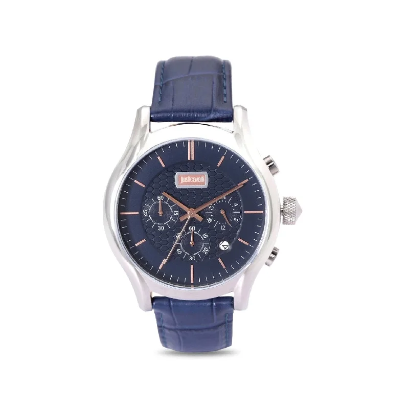 high-tech smartwatches with touch screens -Just Cavalli JC1G038L0045 Analog Watch For Men