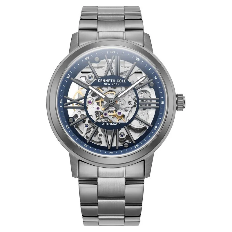 durable sport watches with rugged designs -Kenneth Cole Blue Dial Automatic Watch For Men