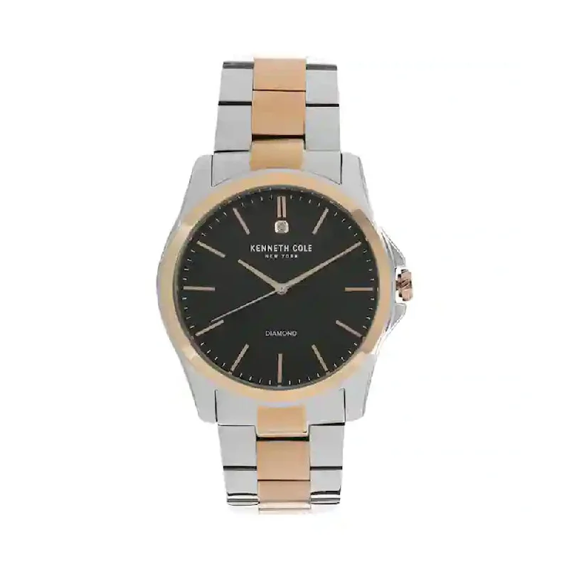 solar-powered watches with eco-friendly design -Kenneth Cole Dress KC15115002MN Analog Watch For Men