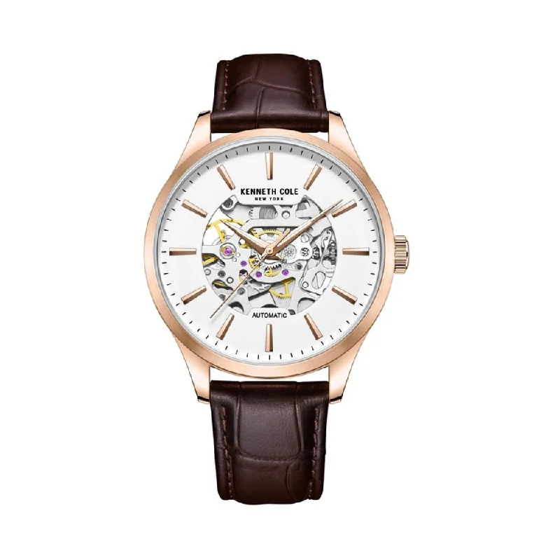 fashion watches for women with gemstone details -KENNETH COLE KCWGE2216901MN Automatic Watch For Men