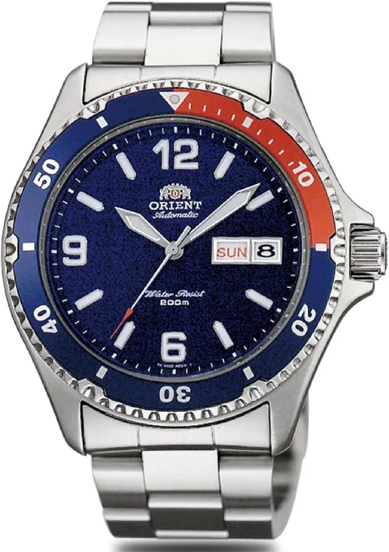 stylish watches for teens with colorful bands -Orient - SAA02009D3