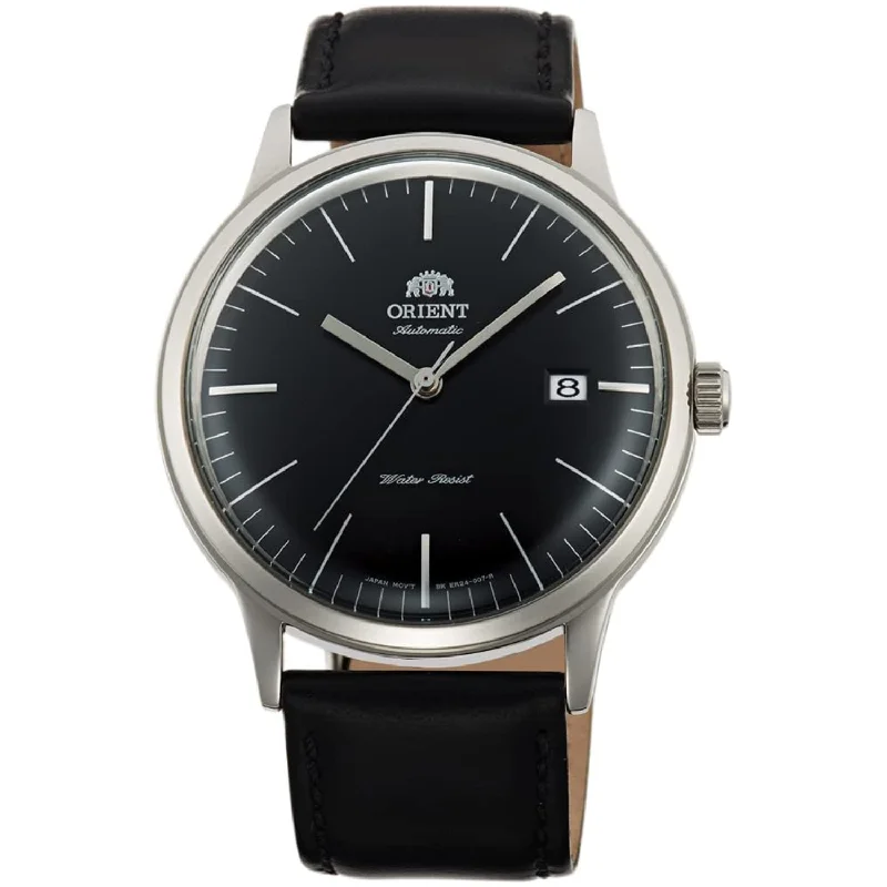 classic men’s watches with leather straps -Orient - SAC0000DB0