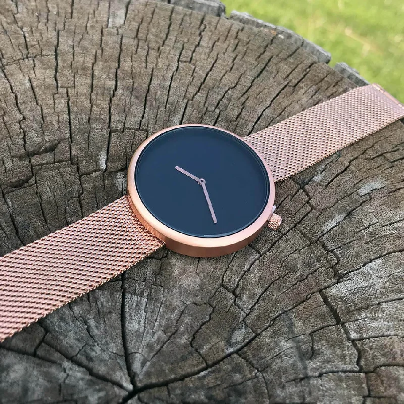 Rose Gold Black